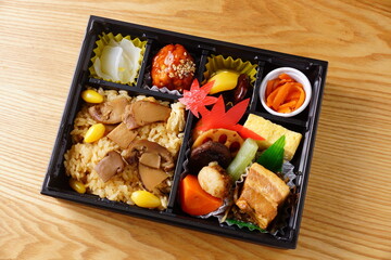 和食弁当　松茸ごはん