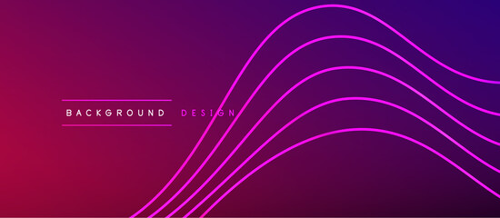 Dynamic wave geometric design. Vector Illustration For Wallpaper, Banner, Background, Card, Book Illustration, landing page