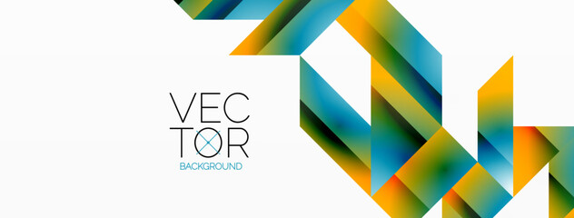 Minimalist elegance - lines, squares, triangles converge on white. Geometry essence showcased in serene harmony. Harmonizing essential shapes on a pristine backdrop