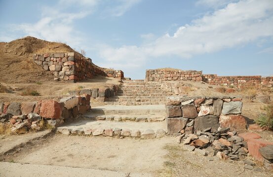 Erebuni Fortress in Yerevan, Aremenia, a former outpost of the Urartu Kingdom