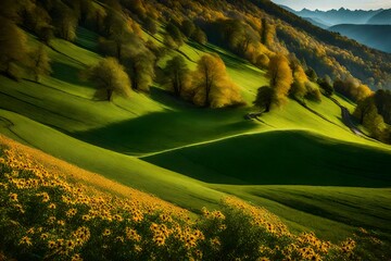 A vast collection of diverse landscape scenery photos, spanning from majestic mountains to serene meadows, each image capturing the essence of its unique environment