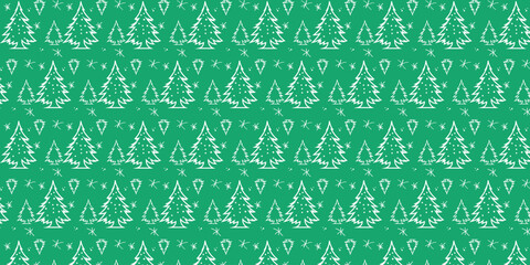 Background vector pattern design with christmas theme.