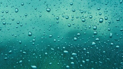 Beautiful Colorful Water Droplet Illustration Wallpaper and Background. Generative AI.