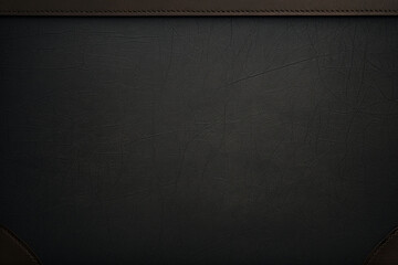 ダークブラウンの家具用レザーの質感、Dark brown furniture leather texture、Generative AI	
