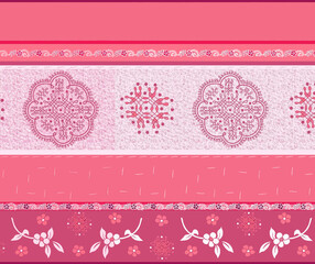 geometrical pattern digital shirt design