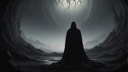 silhouette of a person