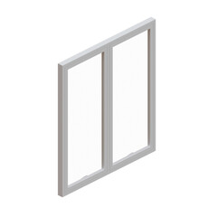 Window 3d Render Design Element