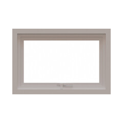 Fototapeta premium Window 3d Render Design Element