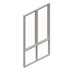 Window 3d Render Design Element