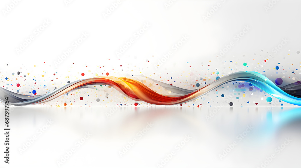 Wall mural abstract illustration of global endless computer technology business concept. vector style suitable 