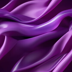 Obraz premium Purple wavy ambient background repeat pattern minimal fluid abstract blend gradient, soft wave empty space modern digital wallpaper