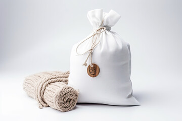 souvenir bag and hemp rope