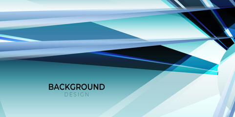 Light green smooth gradient color background with light abstract shape. Glowing and shining element.