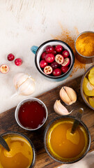 Home remedies for cold and flu.