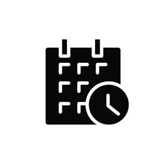 calendar icon simple vector editable