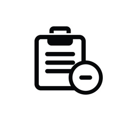 Job desk task simple vector modern minimalist