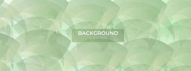 Gradient transparent geometry background. Soft green low poly shapes. Vector illustration.