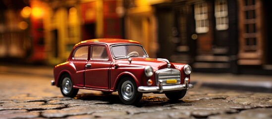 British display car in miniature.