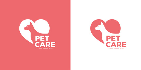 Pet Care and Love Clinic Artwork Logo