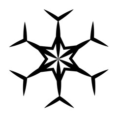Obraz premium snow icon
