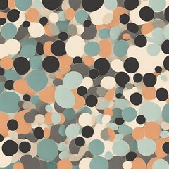 Playful polka dot pattern - 1