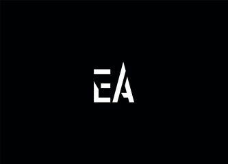 EA  letter logo design and creative logo