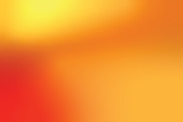Abstract background with a smooth gradient in red and yellow. Vector illustration