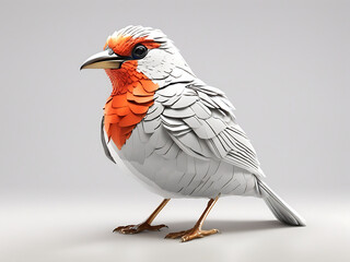 3D Bird Generated With AI