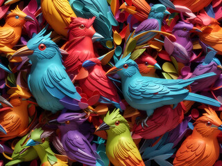 3D Bird Generated With AI