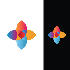 Obraz premium Modern Logo Vector Professional Abstract Monogram Logo Design Symbol