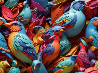 3D Bird Generated With AI