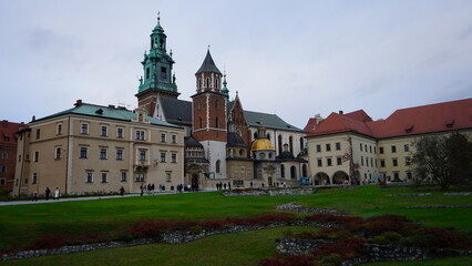 Historic Buildings of Krakow Poland 