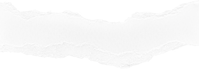 White Ripped Paper