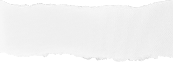 White Ripped Paper