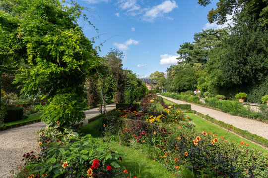 Flora Arcades in Bagatelle garden. It is located in Boulogne-Billancourt near Paris, France