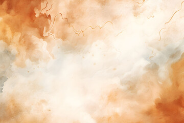 Obraz premium Watercolor old paper background