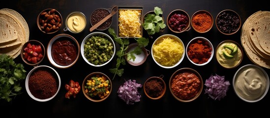 Create your own taco bar