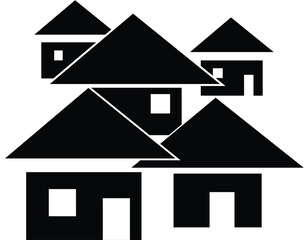 House Icon Set  best background and texture 