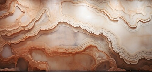 Intricate details of an epoxy-coated wall, resembling a fusion of natural elements, portrayed in...