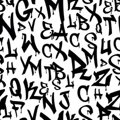 abstract background with alphabet	