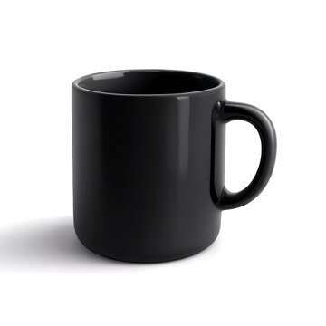 black coffee mug generative Ai