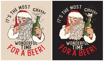 IT'S THE MOST WONDERFUL TIME FOR A BEER!-Christmas Day-Beer Lovers