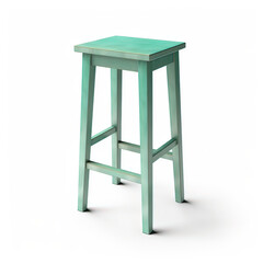 Bar stool teal