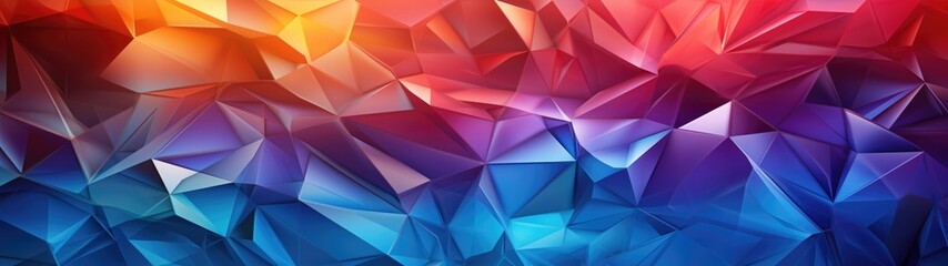 Explore Geometric Style Backgrounds—sharp angles, interlocking shapes, vibrant colors. This dynamic mix produces visually striking compositions, ideal for modern tastes. - obrazy, fototapety, plakaty