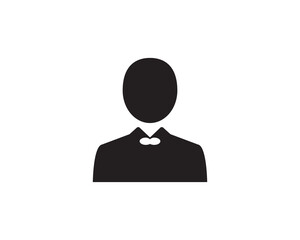 Businessman icon vector symbol design illustration