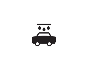 Car wash clean icon vector symbol design illustration.