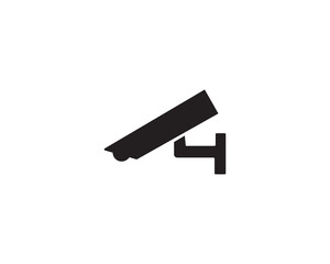 Safety camera cc tv icon vector symbol design illustration 