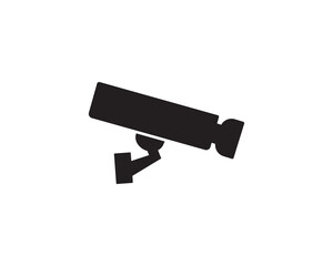 Safety camera cc tv icon vector symbol design illustration 
