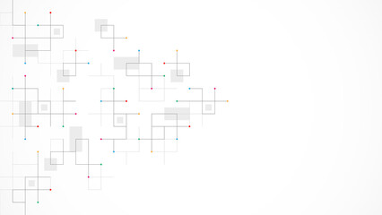 Minimalistic texture with linear squares pattern. Creative idea of modern design with abstract geometric background