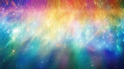 Prism light rainbow background.